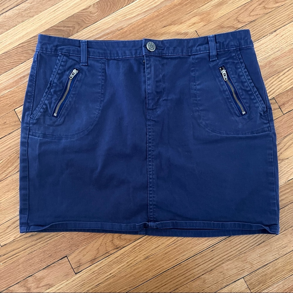 Gap blue cotton skirt size 10